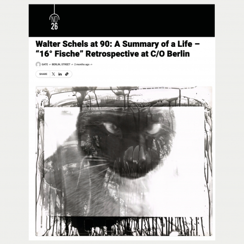 Walter Schels at 90: A Summary of a Life – "16° Fische" Retrospective at C/O Berlin