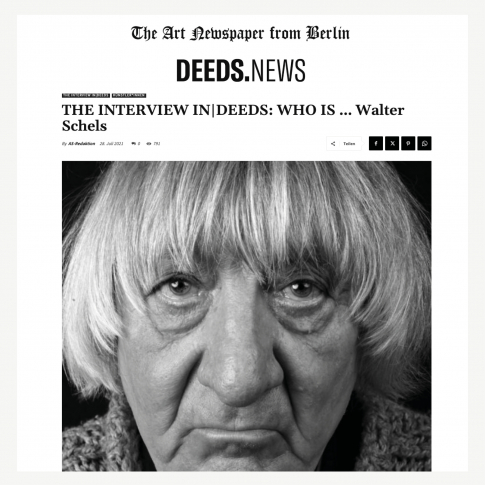 THE INTERVIEW IN|DEEDS: WHO IS … Walter Schels